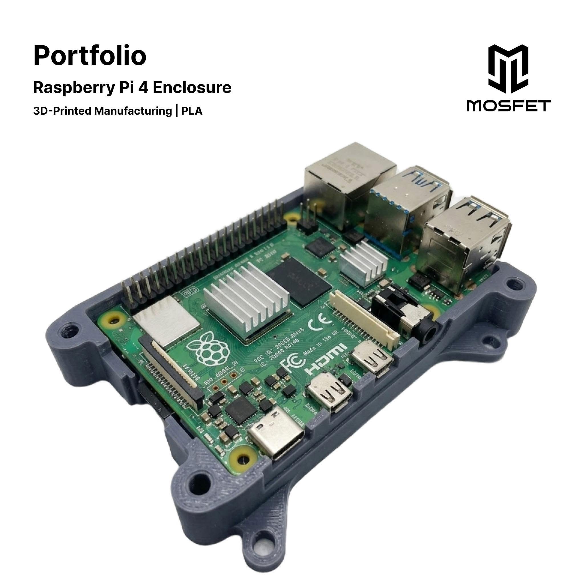 Raspberry Pi 4 Enclosure